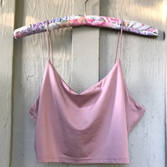 New! Taupe Crop Camisole - Picture 2 of 3